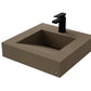 22" Wall Hung Concrete Ramp Sink