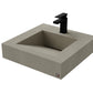 22" Wall Hung Concrete Ramp Sink