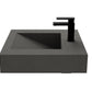 22" Wall Hung Concrete Ramp Sink